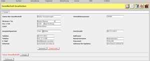 Brokertool - Details der Gesellschaften
