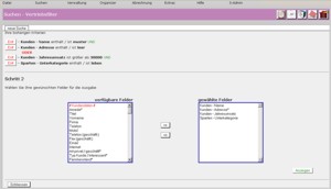 Brokertool - Leistungsstarke Suchfunktion