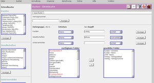 Brokertool - Leistungsstarke Suchfunktion